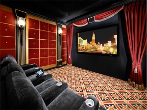 rosetta Theater Packages - Custom home theater design and seating